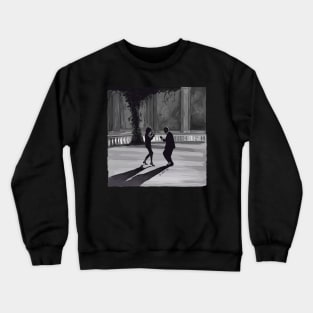 Fellini 8 1/2 Illustration - Dance Scene Crewneck Sweatshirt